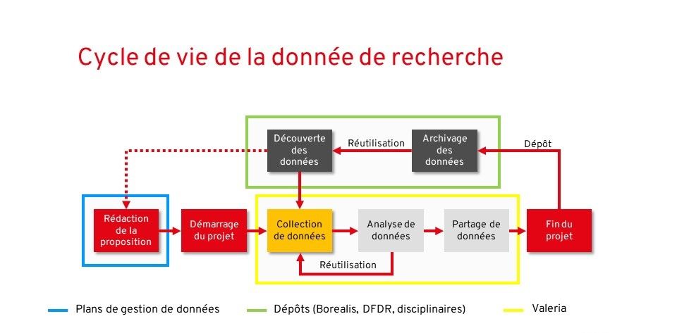 Cycle de vie des données de la recherche